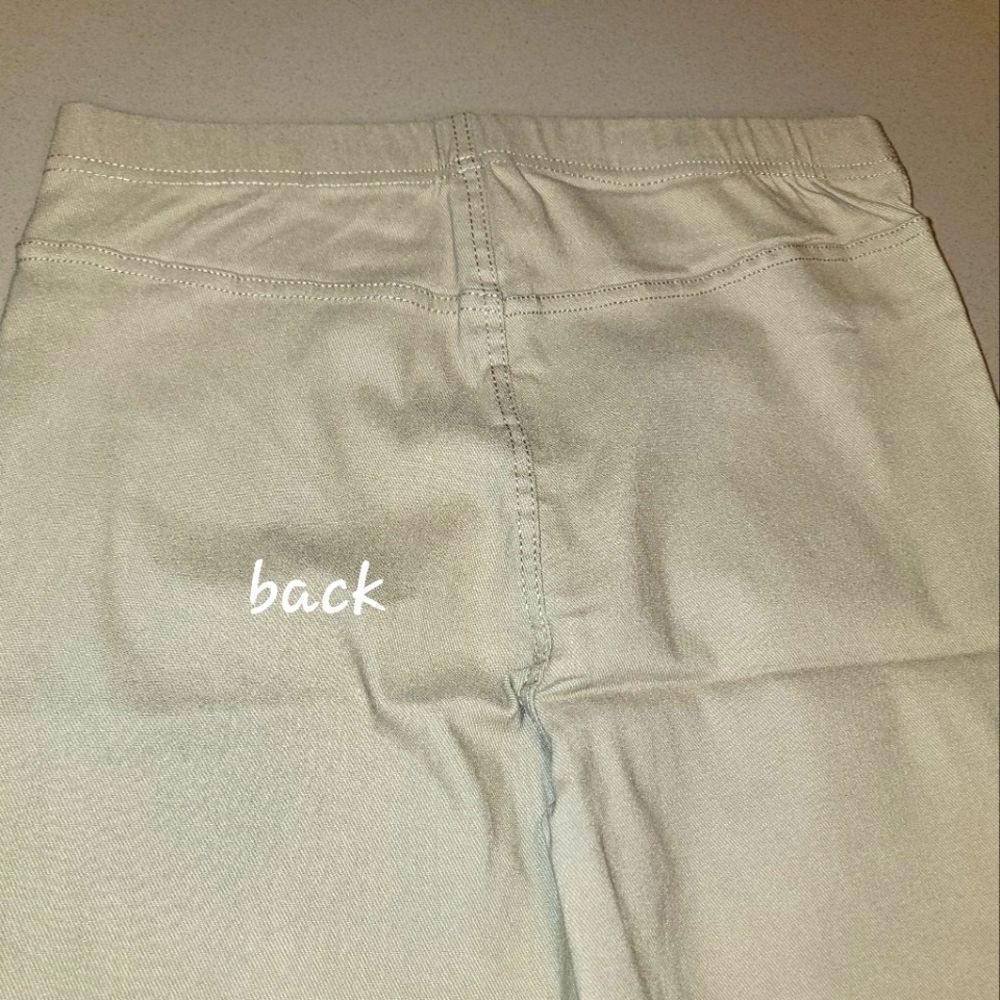 Khaki Motto Jeggings/Leggings - Picture 13 of 15